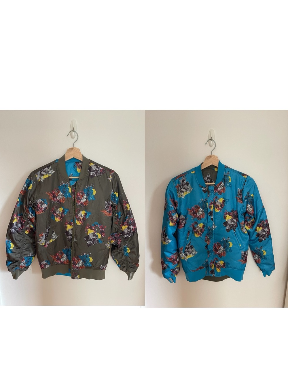 Adidas x Ivy Park IVYTOPIA Reversible Satin Bomber Jacket Kids 9-10